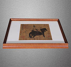 上蔡书画装裱配框服务案例