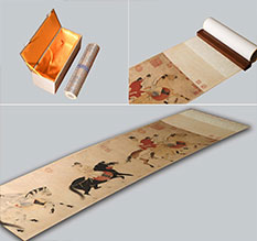 上蔡馆藏书画复制博物馆书画复制服务